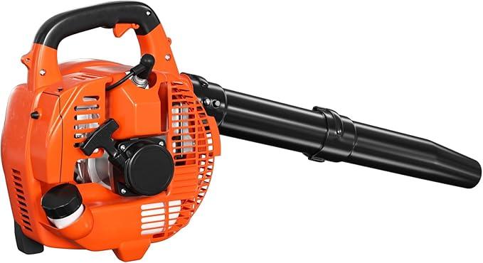 28CC 2-Cycle Gas Handheld Leaf Blower, 475 CFM 200 MPH Lightweight Power Blower with Variable Speed & Easy Start, for Yard Cleanup, Patio, Driveway, Lawn Debris - NeatNest