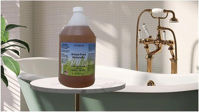 Naturally Preformed Enzyme Cleaner, Enzyme Solution, Multi-Purpose Cleaner, Laundry Additive and More - Ready to Use - Orginal Scent - 128oz (1 Gallon) - NeatNest