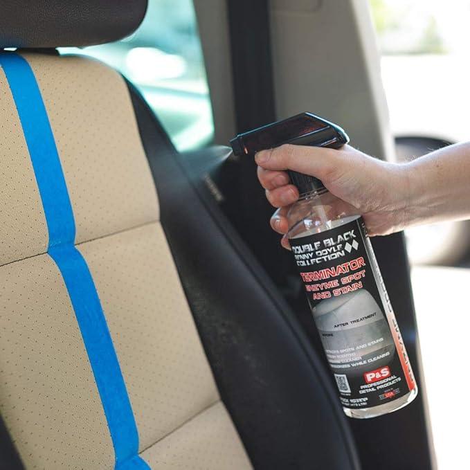 P&S Professional Detail Products - Terminator Enzyme Spot and Stain Remover - Perfect for Deodorizing, Removing Embedded Soils, Grease, Dirt, and Protein Based Stains; Fresh Scent (1 Pint) - NeatNest