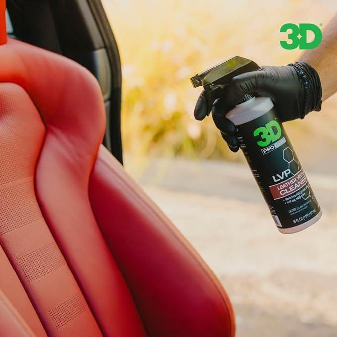 3D LVP Interior Cleaner - Removes Dirt, Grime, Grease, Oil & Stains from Leather, Vinyl & Plastic - Great for Seats, Steering Wheels, Door Panels, Dashboards - Car, Office, Home Use - 1 Gallon - NeatNest