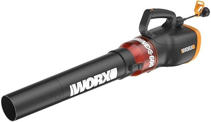 WORX WG520 12 Amp Turbine 600 Electric Leaf Blower - NeatNest