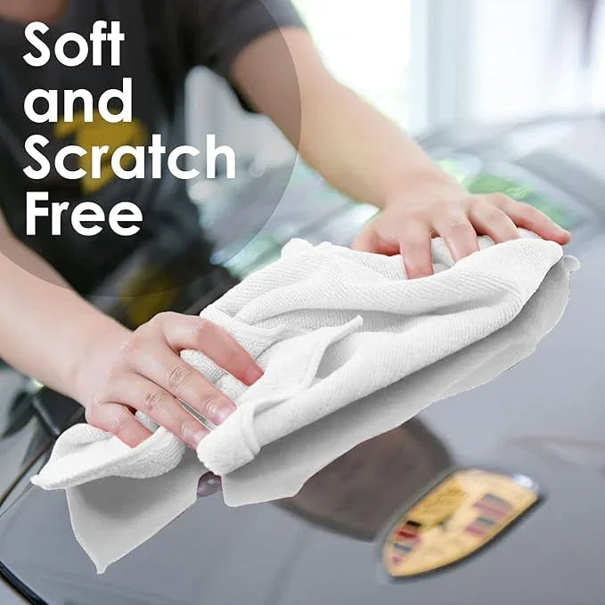 Avalon Towels Microfiber Cleaning Cloths Value Pack of 36 Size 16" x 16", Highly Absorbent, Lint Free, Reusable and Washable, Multicolor - NeatNest