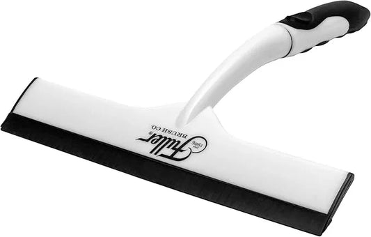Fuller Brush Easy Grip Handheld Squeegee - for Shower Walls, Doors, Tub Surfaces, Windows, Mirrors & Vehicle Windshields - ThermoPlastic Rubber Blade - Comfort Grip Handle with Built-in Finger Groove - NeatNest