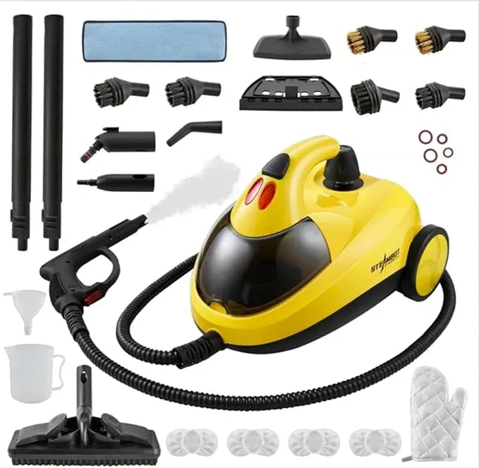Steam Cleaner with 28-in-1 powerful, deep cleaning for home, floor, car, tiles, grout, oven,grove,range, wall and window in kitchen, living room,bathroom, high temperature steam cleaning - NeatNest