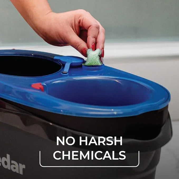 O-Cedar RinseClean Microfiber Spin Mop & Bucket Floor Cleaning System with Citrus Pac (Variety Pack) - NeatNest