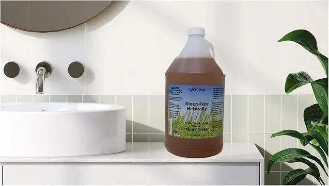 Naturally Preformed Enzyme Cleaner, Enzyme Solution, Multi-Purpose Cleaner, Laundry Additive and More - Ready to Use - Orginal Scent - 128oz (1 Gallon) - NeatNest