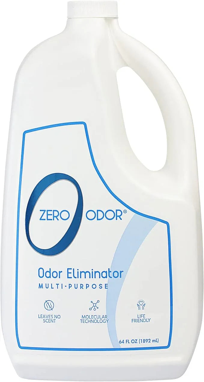 Zero Odor - Multi-Purpose Strong Odor Eliminator for Home, Office, Car, Bathroom, Hotel, Room Deodorizer, and Odor Neutralizer, 64oz Refill - NeatNest
