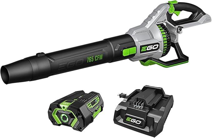 EGO POWER+ Leaf Blower, Cordless Electric 756 CFM, Includes 56V 5.0Ah Battery and Charger - LB7654 - NeatNest