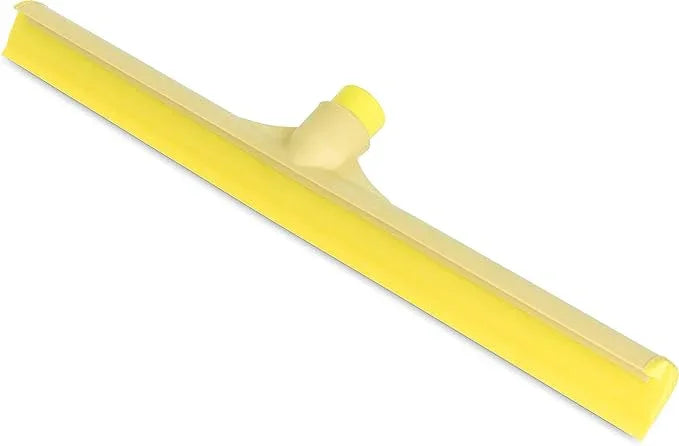 SPARTA 3656704 Plastic Foam Squeegee, Shower Squeegee, Heavy Duty Squeegee With Rubber Blade For Windows, Glass, Shower Doors, Floors, Windshields, 20 Inches, Yellow - NeatNest