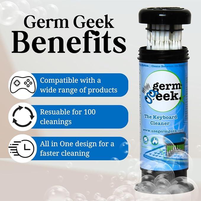 Keyboard & Electronics Cleaning Kit | Patented Precision Brush | Multi-Purpose Tool for MacBook, Laptop, Phone & AirPods | USA-Made, Eco-Friendly & Safe Computer Cleaner - NeatNest