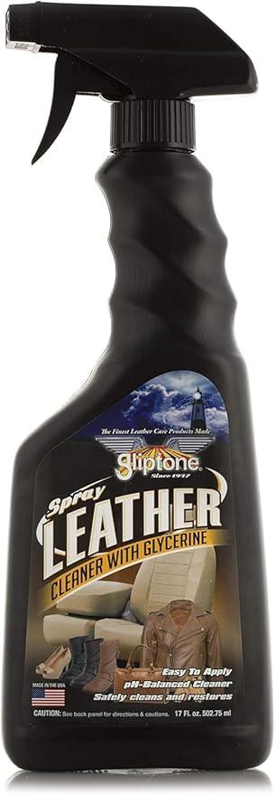 Gliptone Spray Leather Cleaner with Glycerine Spray, pH Balanced, Safely Cleans and Restores, 17 fl oz - NeatNest