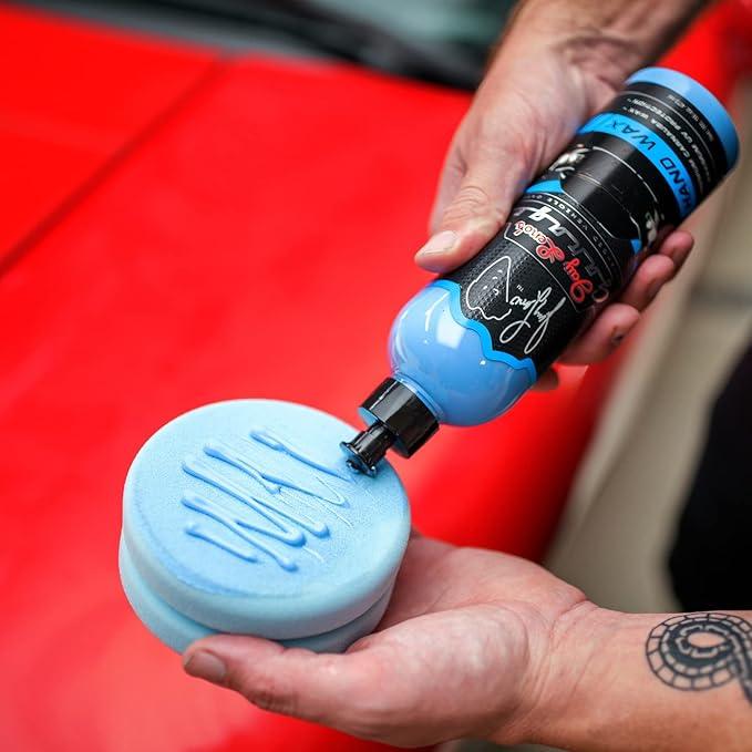 Jay Leno's Garage Car Detailing Kit with Bucket – Essential Car Cleaning Kit, Sprays, Liquids, Microfiber Towels, Applicators and Wash Mitt, All-in-One Car Detailing Kits for Interior & Exterior Care - NeatNest