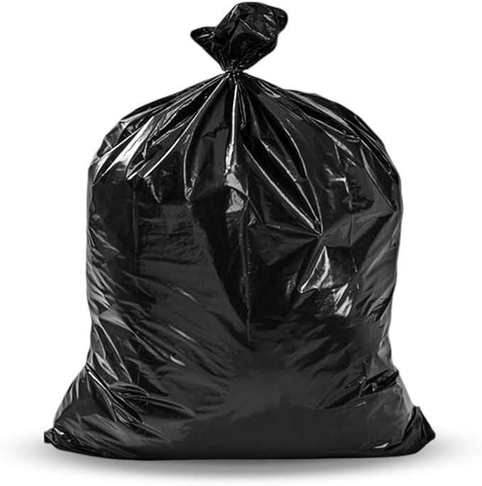 Veska 33 Gallon Trash Bags, (Huge 100 Bags w/Ties) Large Black Garbage Bags 30 Gallon, 32 Gallon, 35 Gallon Trash Can Liners - NeatNest