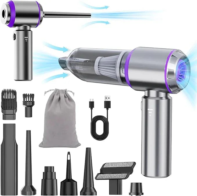 Car Vacuum Cleaner High Power 20000Pa – Cordless Handheld Mini Vacuum & Air Duster for Car Detailing, 3-Speed Brushless Motor, 6000mAh Battery, Aspiradora para Carro, Home Office Camping - NeatNest
