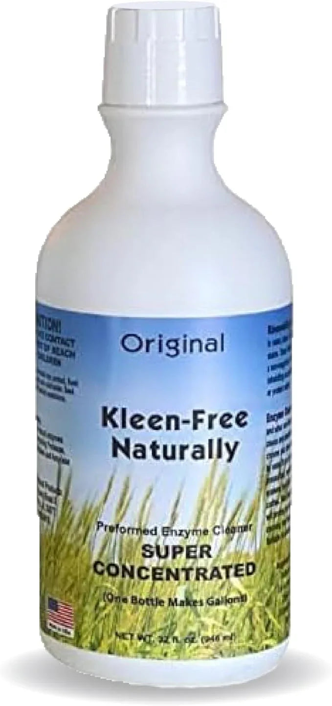 Naturally Enzyme Cleaner, Original Scent, 32oz - Concentrated, Multi-Purpose, Clean, Formula for Laundry, Grout, and Hard Surfaces - NeatNest
