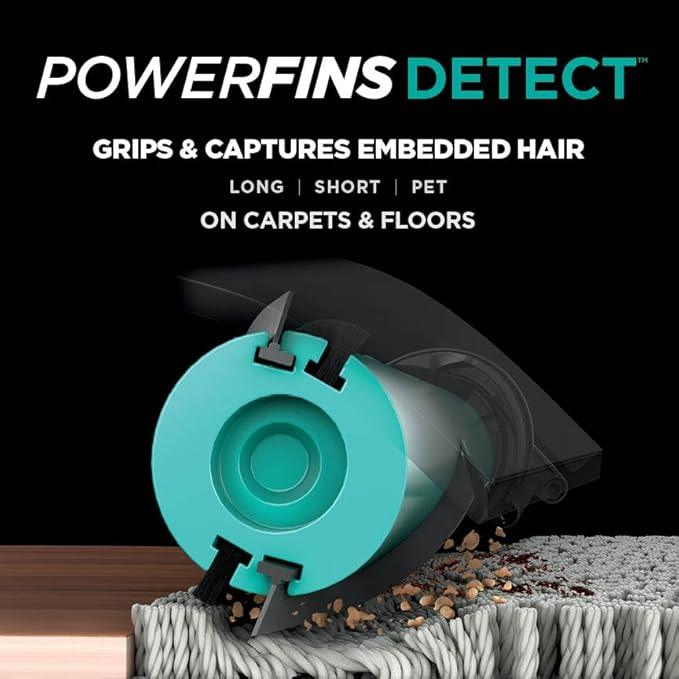 Shark Detect Ultralight Corded Stick Vacuum with Direction Detect and Self-Cleaning Brushroll, Powerful Hair Pickup, Ultra-Lightweight, Crevice & Upholstery Tool Included, Evergreen, HZ752 - NeatNest