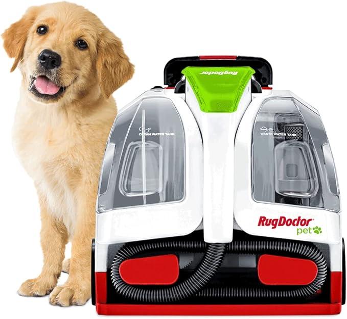 Rug Doctor Pet Portable Spot Cleaner, 2X Suction Power, Lightweight Pet Carpet Cleaner Machine, Pro-Grade Power Removes Stains & Odors from Rugs, Carpets And Upholstery - NeatNest