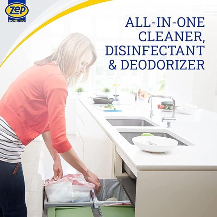Zep Home Pro Commercial Quick Clean Disinfectant - 32 Fl. Oz. - R49806 - Pro Trusted Cleaning Power: Now in Refreshing Scents and Family Friendly Formulas (6) - NeatNest