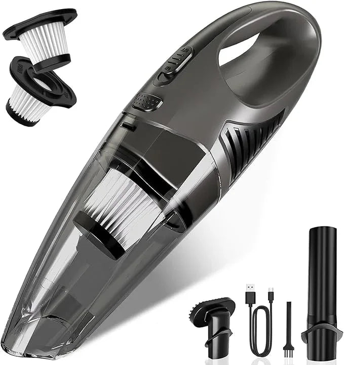 Handheld Vacuum Cordless, 11KPA Strong Suction & 25 Mins Runtime Brushless Motor, Rechargeable Car Vacuum Cleaner with 2 HEPA Filter/Multi-Accessories/Lightweight, for Home/Car/Office Cleaning - NeatNest
