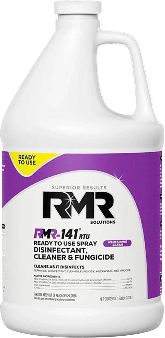 RMR-141 EPA Registered Mold and Mildew Killer, Eliminates Odors, Removes Mold, Mildew, Bacteria, and Viruses, 1 Gallon Bottle - NeatNest