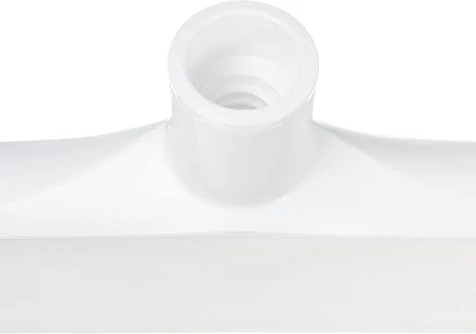 SPARTA 3656702 Plastic Floor Squeegee, Shower Squeegee, Heavy Duty Squeegee With Rubber Blade For Windows, Glass, Shower Doors, Floors, Windshields, 20 Inches, White, (Pack of 6) - NeatNest