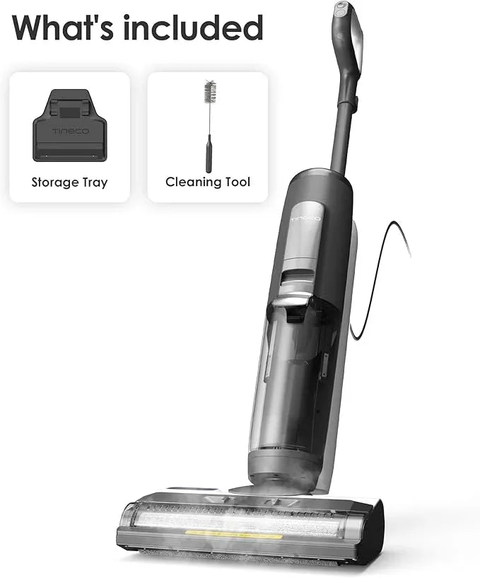 Tineco iFLOOR 5 Steam Wet Dry Vacuum All-in-one, Steam Mop Hardwood Floor Cleaner Great for Sticky Messes, 248℉ High-Temp Steam, Self-Cleaning with steam - NeatNest