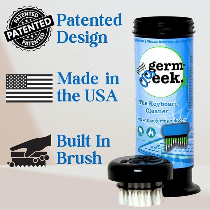 Keyboard & Electronics Cleaning Kit | Patented Precision Brush | Multi-Purpose Tool for MacBook, Laptop, Phone & AirPods | USA-Made, Eco-Friendly & Safe Computer Cleaner - NeatNest