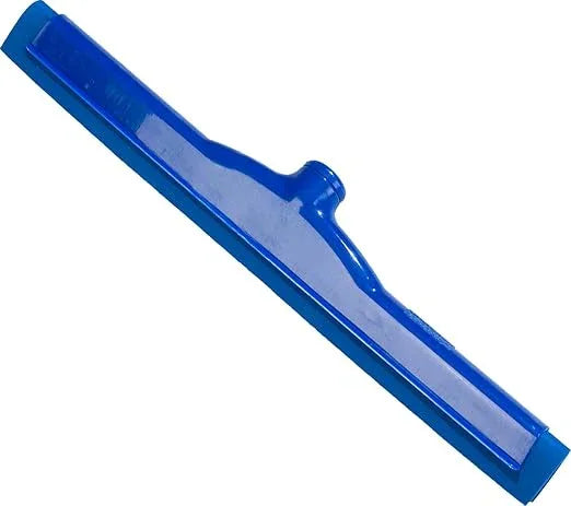 SPARTA 4156714 Plastic Floor Squeegee, Shower Squeegee With Double Foam For Window, Glass, Shower Door, Floor, Windshield, 18 Inches, Blue, (Pack of 6) - NeatNest