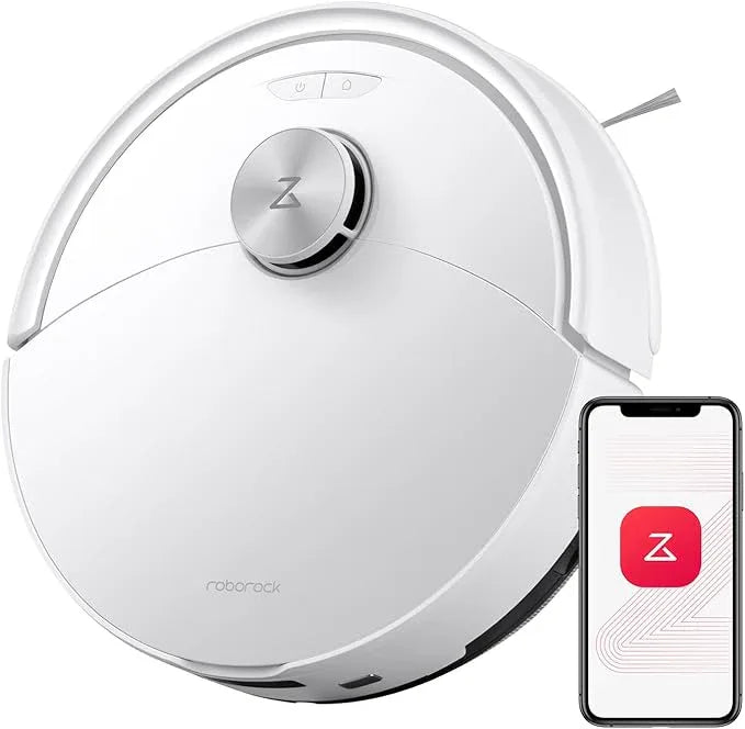 roborock Q10 S5 Robot Vacuum and Mop Cleaner, 10000Pa HyperForce Suction, Dual Anti-Tangle System, Auto-Lifting Mop, ReactiveTech Obstacle Avoidance, App Control, for Pet Hair and Carpet, White - NeatNest