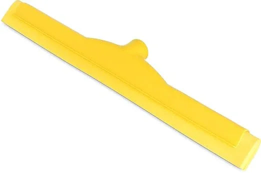 SPARTA 4156704 Plastic Floor Squeegee, Shower Squeegee With Double Foam For Window, Glass, Shower Door, Floor, Windshield, 18 Inches, Yellow, (Pack of 6) - NeatNest