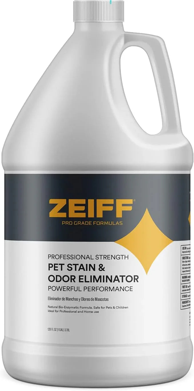 Pet Stain and Odor Remover - Pet Odor Eliminator for Home and Professional Use - Pet Urine Enzyme Cleaner to Break Up Tough Stains - Carpet Stain Remover for Dog Urine and Cat Pee, Feces, Fluids - NeatNest