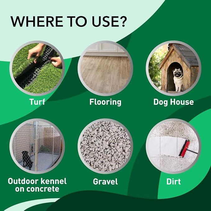 Odorcide, Thornell KOE Kennel Odor Eliminator Concentrate, Great for Cages, Runs, Floors & More, Pet Odor Eliminator for Home & Kennel w/Safe, Non-Enzymatic Formula, 16 oz, White – Not A Spray Bottle - NeatNest