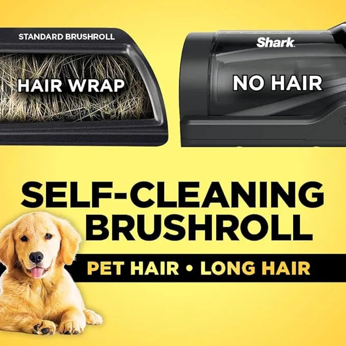 Shark Detect Ultralight Corded Stick Vacuum with Direction Detect and Self-Cleaning Brushroll, Powerful Hair Pickup, Ultra-Lightweight, Crevice & Upholstery Tool Included, Evergreen, HZ752 - NeatNest