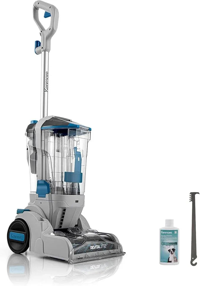 Kenmore KW4010 Pet Portable Carpet Cleaner Machine with High Cleaning Power, 3.2L Clean Tank & 1.4L Dirty Tank, 25ft Cord Length and Two Easy Removable Brushroll for Rug & Upholstery - NeatNest