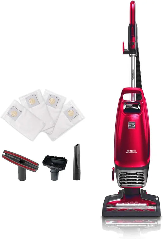 Kenmore Intuition BU4020 Bagged Upright Vacuum Pet Friendly Lift-Up Carpet Vacuum Cleaner 2-Motor Power Suction with HEPA Filter, Pet Handi-Mate, 3-in-1 Combination Tool for Carpet, Floor, Pet Hair - NeatNest