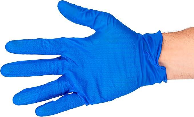 DENCO DISTRIBUTING, INC. Griptensity Biodegradable Textured Nitrile Gloves - Powder & Latex Free - 6MIL - 10 Boxes Per Case - NeatNest