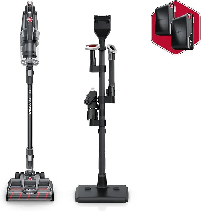 Hoover ONEPWR WindTunnel Emerge Complete Cordless Stick Vacuum Cleaner, Lightweight Stick Vac, Powerful and Quiet Cleaning, Self Standing, No Wall Mount Required, Cordless Vacuum Cleaners for Home Use - NeatNest