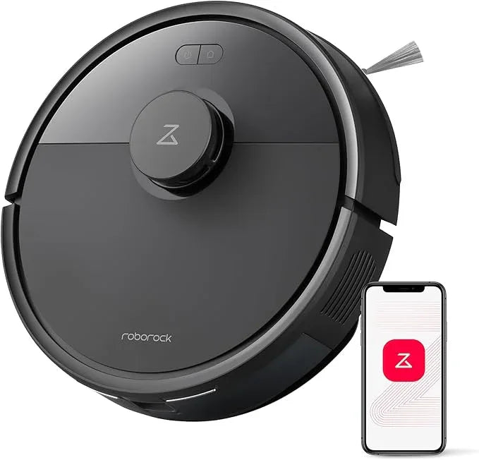 roborock Q7 L5 Robot Vacuum and Mop Combo, 8,000Pa Suction, Upgraded from Q5 Pro, Dual Anti-Tangle System, LiDAR Navigation, Multi-Level Mapping, Self-Charging Robotic Vacuum Cleaner, Black - NeatNest