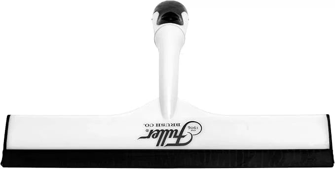 Fuller Brush Easy Grip Handheld Squeegee - for Shower Walls, Doors, Tub Surfaces, Windows, Mirrors & Vehicle Windshields - ThermoPlastic Rubber Blade - Comfort Grip Handle with Built-in Finger Groove - NeatNest