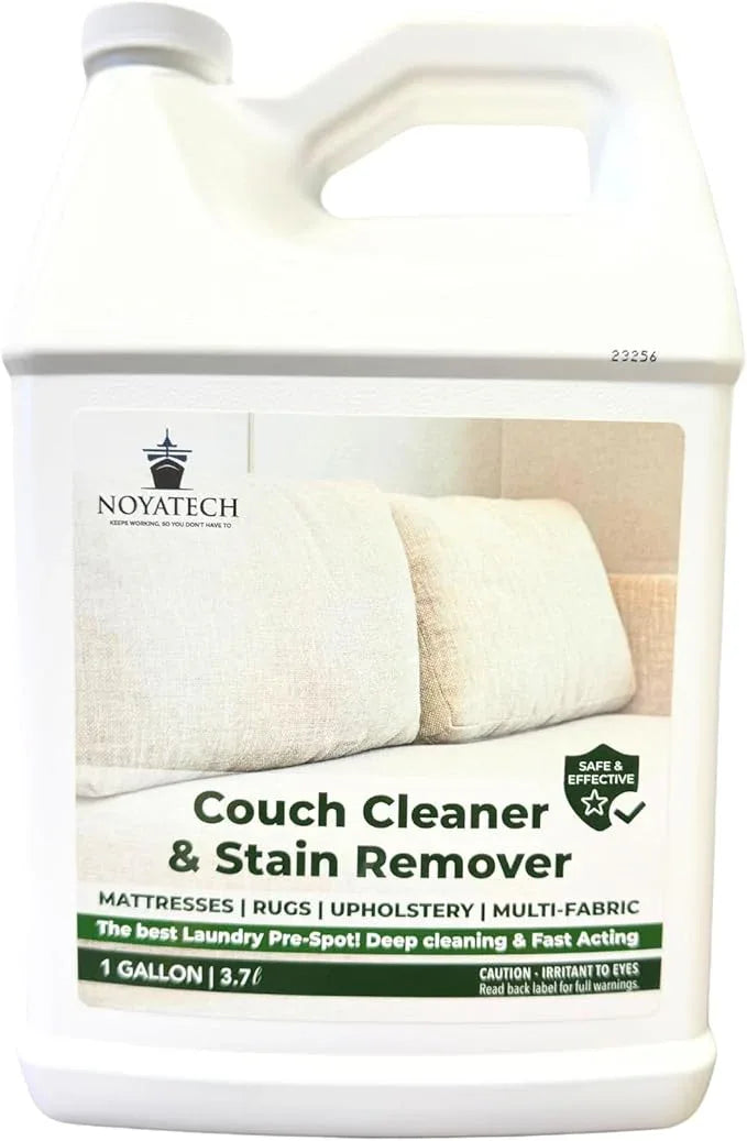 NOYATECH Couch Cleaner and Stain Remover Spray – Professional Strength, Multi-Surface Fabric and Upholstery Cleaner – Pet-Safe, Non-Toxic, Quick-Drying for Couches, Sofas & Car Interiors - NeatNest
