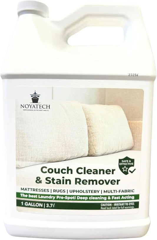 NOYATECH Couch Cleaner and Stain Remover Spray – Professional Strength, Multi-Surface Fabric and Upholstery Cleaner – Pet-Safe, Non-Toxic, Quick-Drying for Couches, Sofas & Car Interiors - NeatNest