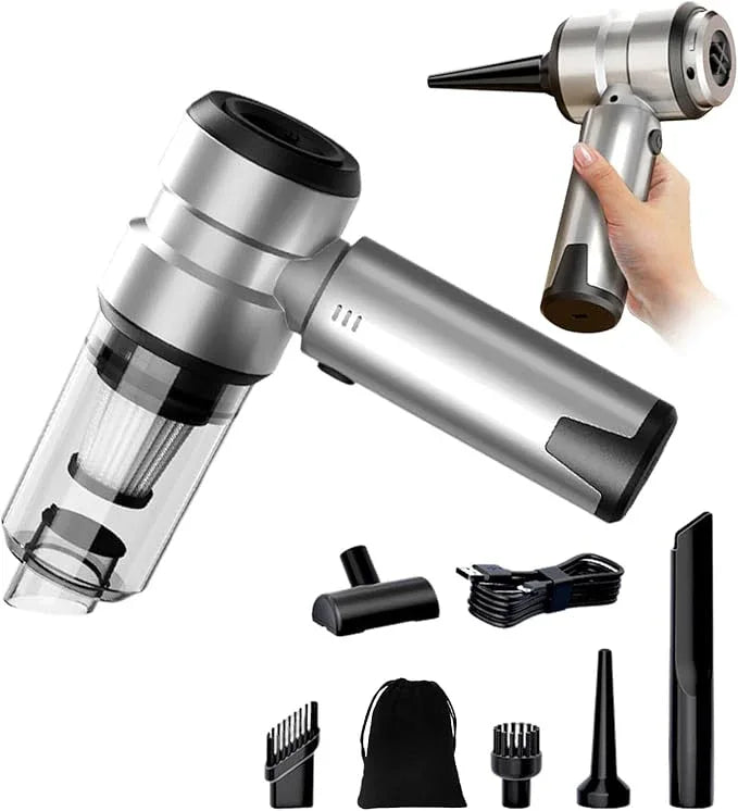 Car Vacuum Portable Cordless, 21000PA High Power Handheld Vacuum Cleaner with Brushless Motor,Mini Hand Held Vacuum Cordless Rechargeable Air Duster/Blower/Pump for Car, Home, Pet, Office - NeatNest