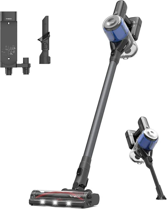 Tineco Pure ONE S30 Cordless Vacuum Cleaner, 150AW Powerful Suction, Zero Tangle Brush, Up to 65min Runtime, 6-Stage HEPA Filtration, PureCyclone Technology Stick Vacuum with Wall Mount Dock - NeatNest