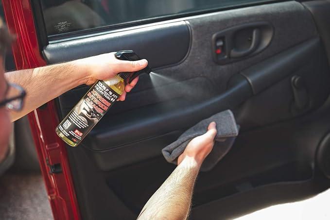 P & S Professional Detail Products Xpress Interior Cleaner – Safe for Leather, Vinyl, Plastic & More, Removes Dirt, Grease & Oil, No Residue, Fresh Scent, No Dilution Needed - 16 oz Spray - NeatNest