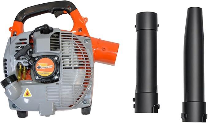 28cc Gas Leaf Blower, 1.1HP 2-Stroke Handheld Blower, 460 CFM 160 MPH High-Performance Air Volume, Lightweight Design for Lawn, Yard, and Driveway Cleanup - NeatNest