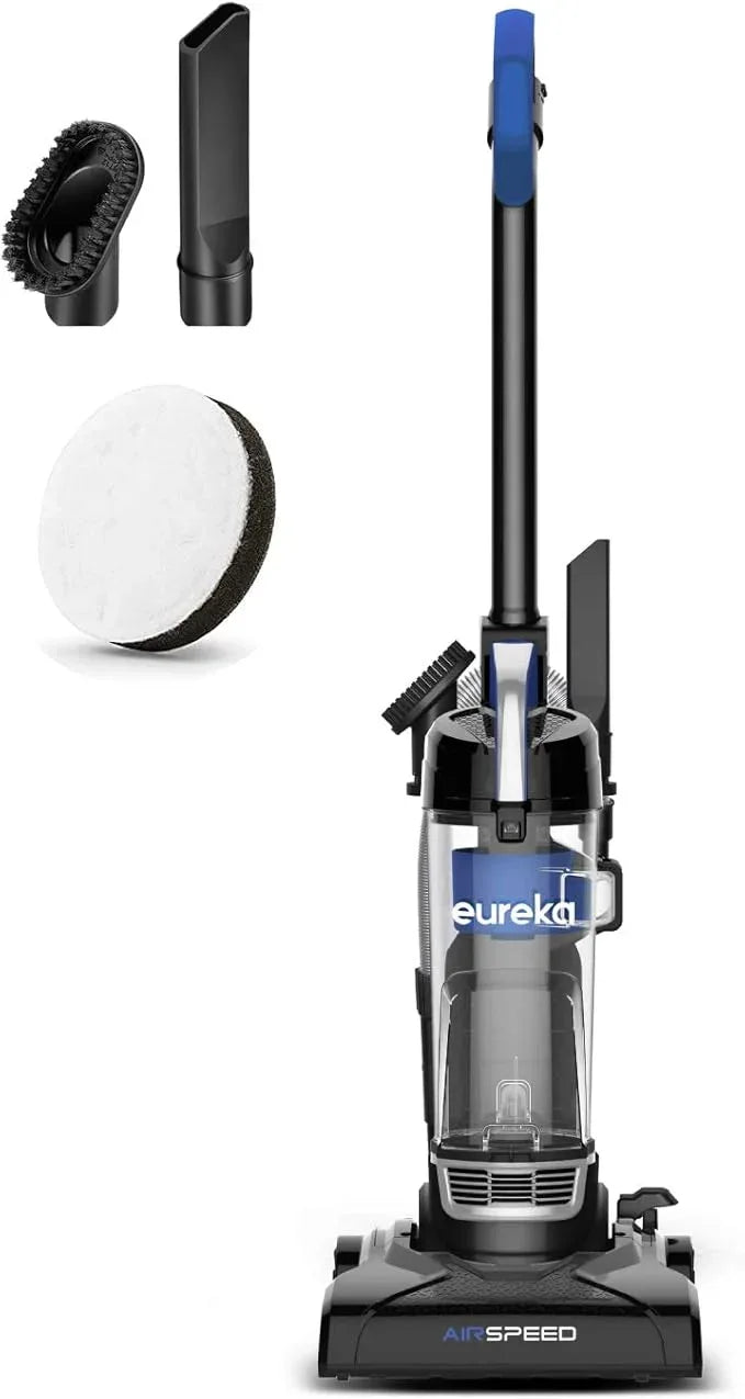 Eureka NEU10AE5 Powerful Bagless Upright Vacuum Cleaner Carpet and Floor, AirSpeed Ultra-Lightweight Vacuum Cleaner, w/ Replacement Filter, Blue - NeatNest