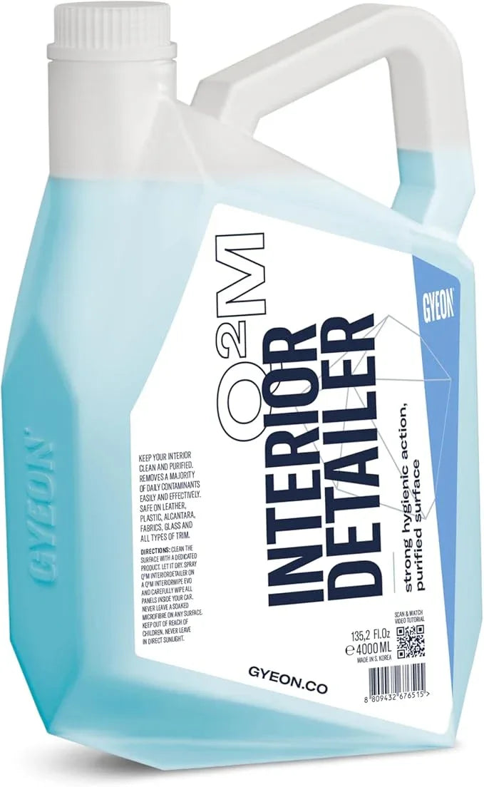 Gyeon Interior Detailer All‑Surface Car Interior Cleaner Safe on Leather Plastic Textiles Vinyl Dashboard Screen Trim Purify Matte Finish No Shine Residue - NeatNest