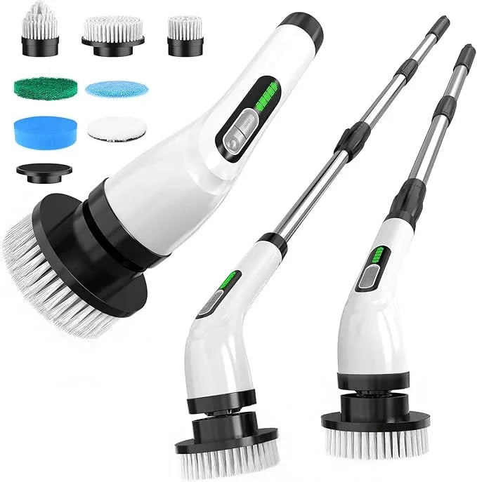 Electric Spin Scrubber for Cleaning Bathroom: Cordless Power Shower Scrubber - Electric Cleaning Brush for Tile Tub - NeatNest