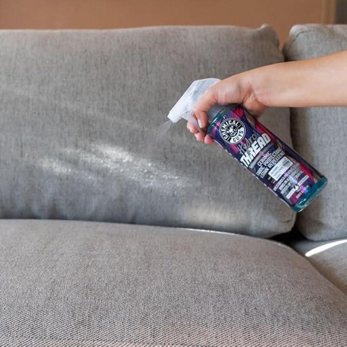 Chemical Guys SPI22616 HydroThread Ceramic Fabric Protectant & Stain Repellent (Works on Fabric, Carpet & Upholstery), 16 oz. - NeatNest