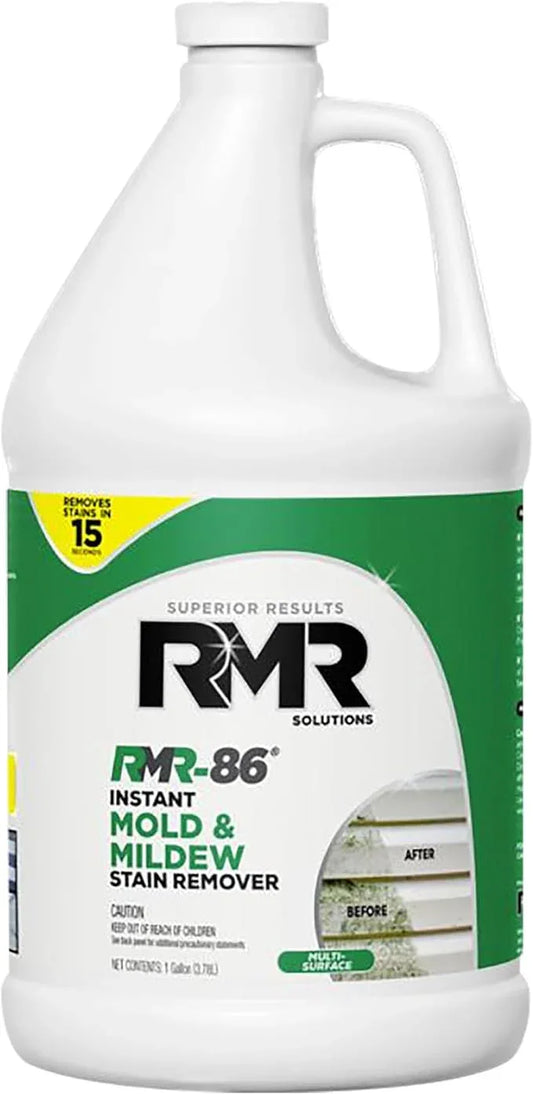 RMR-86 Instant Mold and Mildew Stain Remover Spray - Scrub Free Formula, 1 Gallon - NeatNest